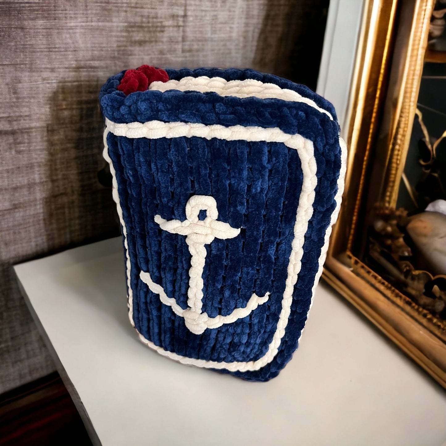 Hand Crocheted Book Plushie | Unique Literary Gift | Customizable Bookworm Toy