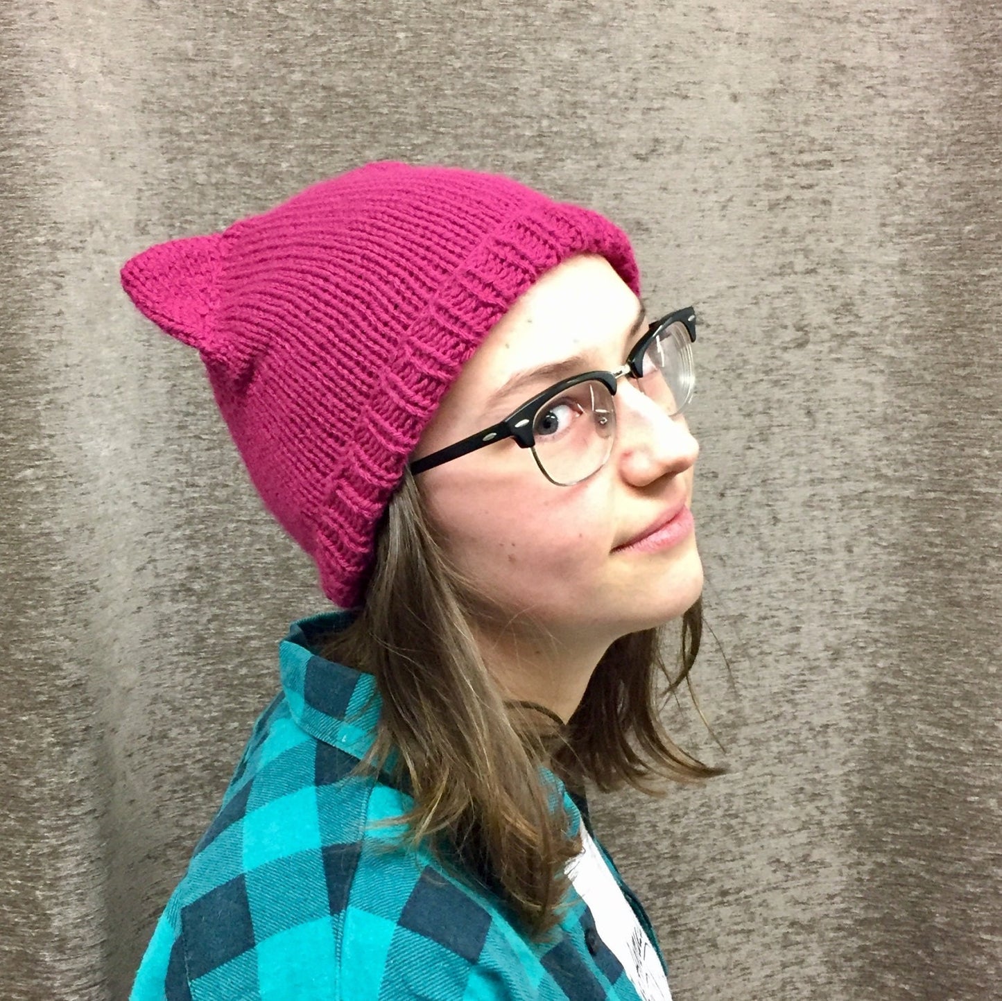 Pussy Hat - KNITTING PATTERN - Cat Hat - Easy to Read Knitting Pattern
