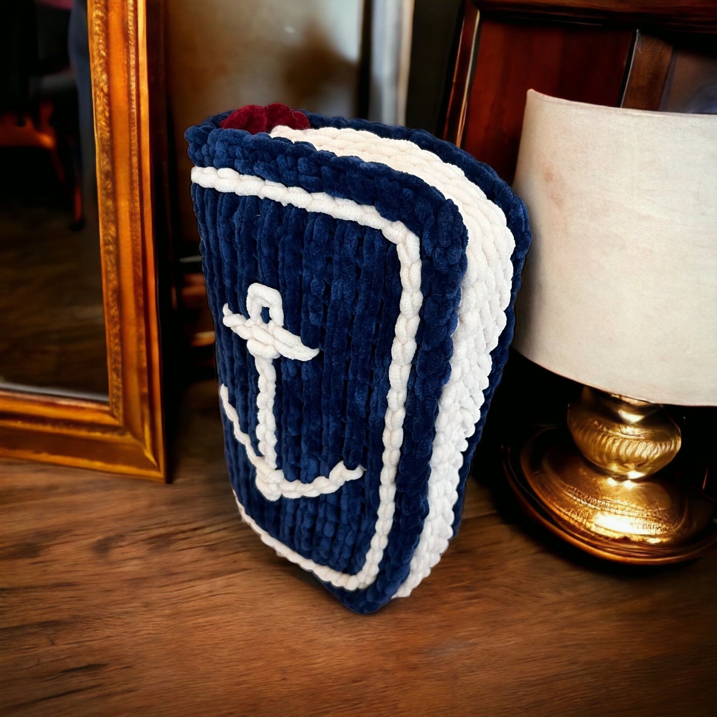 Hand Crocheted Book Plushie | Unique Literary Gift | Customizable Bookworm Toy