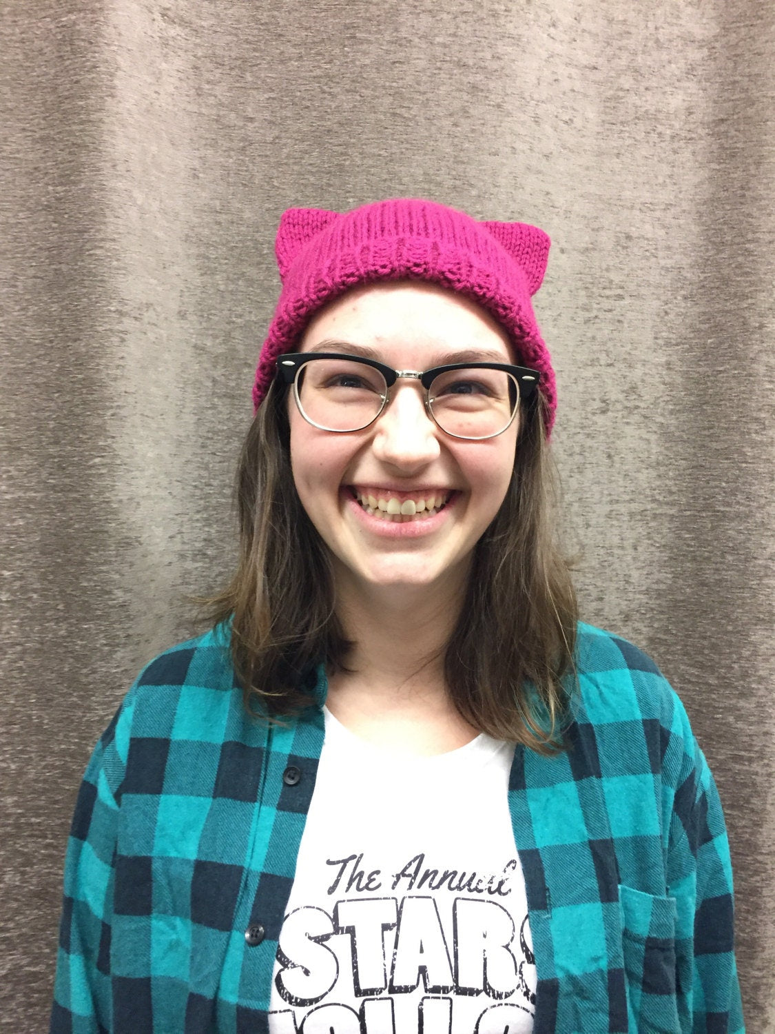 Pussy Hat - KNITTING PATTERN - Cat Hat - Easy to Read Knitting Pattern
