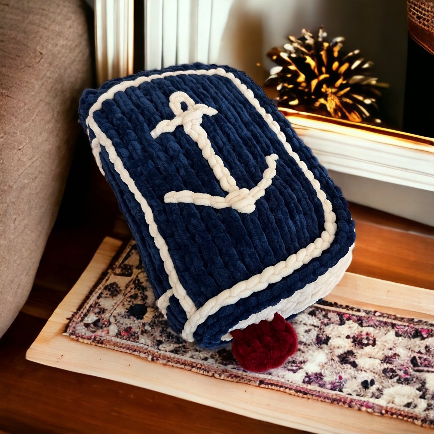Hand Crocheted Book Plushie | Unique Literary Gift | Customizable Bookworm Toy