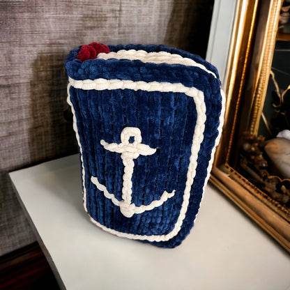 Hand Crocheted Book Plushie | Unique Literary Gift | Customizable Bookworm Toy